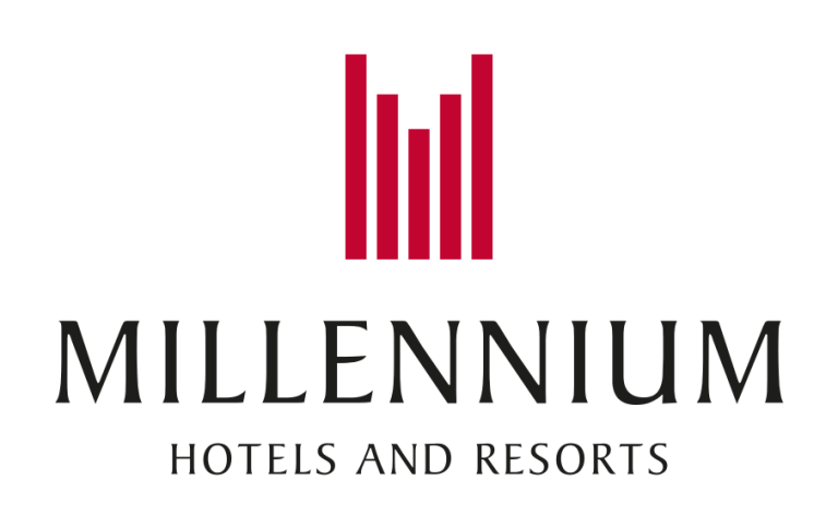 Millennium Hotels & Resorts logo with distinctive design and brand name